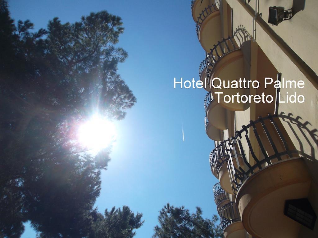 Hotel Quattropalme Торторето Экстерьер фото