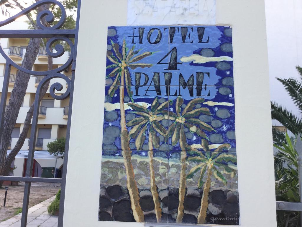 Hotel Quattropalme Торторето Экстерьер фото